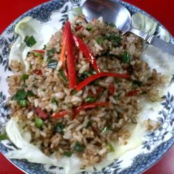 韭香沙茶饭的做法[图]