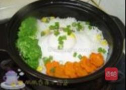 猪肉窝蛋煲仔饭的做法图解10