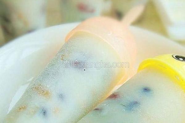 牛奶蜜豆冰糕