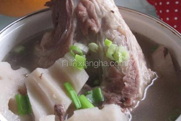 棒骨炖藕汤