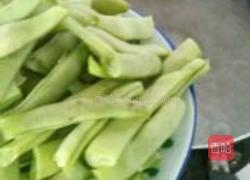 豆酱刀豆的做法图解4