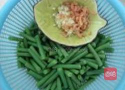 虾米炒豆角的做法图解3