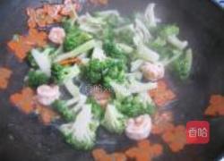 虾球西兰花的做法图解9