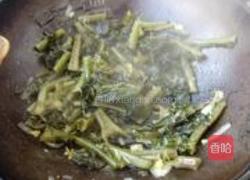 雪里红炖豆腐的做法图解4