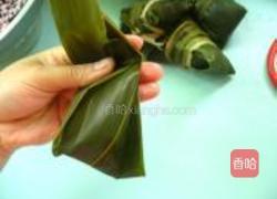 黑米鲍鱼粽的做法图解9