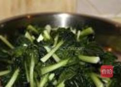 塔菜炒笋的做法图解2