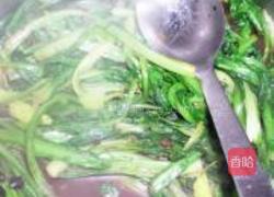 豆豉油麦菜的做法图解4