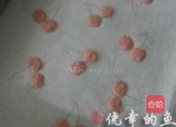 可爱樱桃彩绘瑞士卷的做法图解11