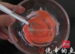 可爱樱桃彩绘瑞士卷的做法图解6