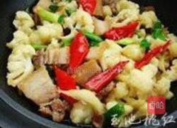 干煸菜花五花肉的做法图解7