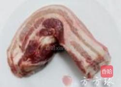 蕨菜扣肉的做法图解1