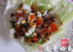 鱼米松仁盏的做法图解7