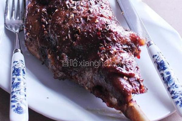 孜然烤羊腿