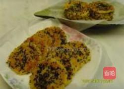 椰香番薯饼的做法图解6