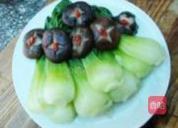 香菇油菜的做法图解5