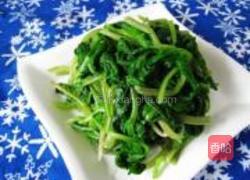 凉拌萝卜缨的做法图解6