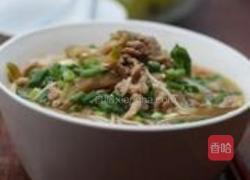 榨菜肉丝面的做法图解6