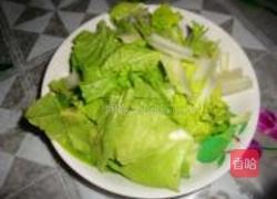 小白菜平菇汤的做法图解1