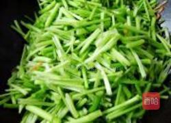 素炒香菜的做法图解3