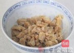 干贝咸肉焖菜饭的做法图解4
