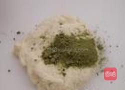 绿茶双色馒头卷的做法图解5