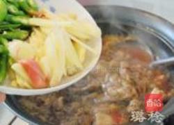 子姜焖鸭煲的做法图解16