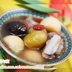 栗子红枣小排汤的做法[图]