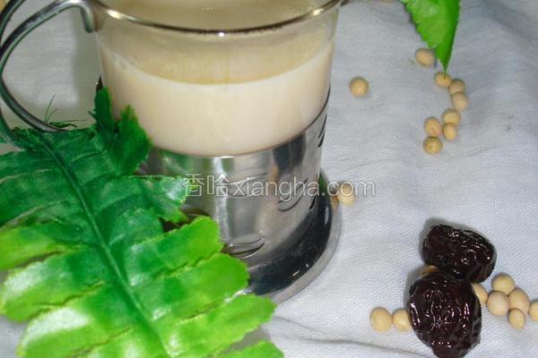 红枣大米豆浆