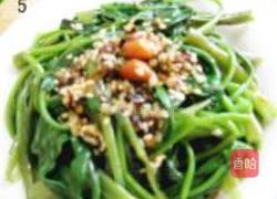 飘香空心菜的做法图解5