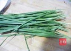 韭菜炒粉丝的做法图解2