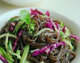 涼拌蕨根粉