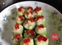 蒜泥干贝丝瓜盅的做法图解7