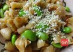 毛豆拌萝卜干的做法图解13