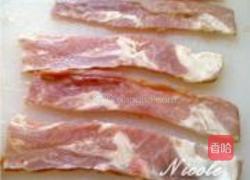 咖喱圣女果培根卷的做法图解1