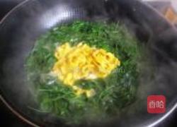 蛋皮草头汤的做法图解5