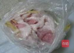 五香肉片生菜包的做法图解3