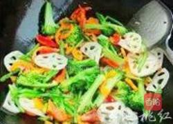 腰果炒时蔬的做法图解4