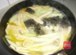 紫菜黄瓜腐竹汤的做法图解8