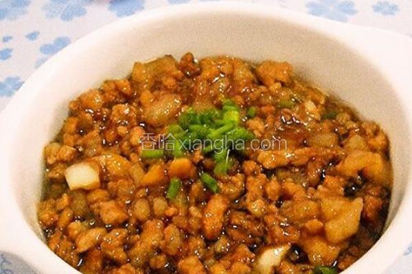 原汁原味肉丁酱