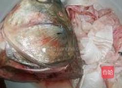 鱼鳔鱼头豆腐汤的做法图解2