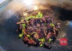 青椒炒豆豉的做法图解4