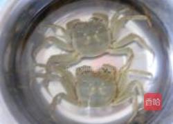 蒸闸蟹的做法图解1