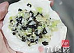 卷心菜虾皮馅饼的做法图解5