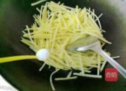 蒜蓉炒双丝的做法图解6