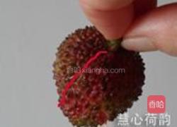 银耳荔枝绿豆爽的做法图解2