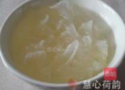 银耳荔枝绿豆爽的做法图解5