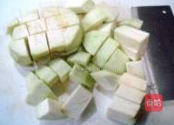 椒油蒜蓉拌茄泥的做法图解2