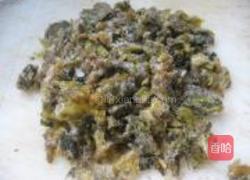 雪菜豇豆的做法图解2