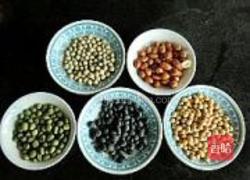 长寿五豆豆浆的做法图解1