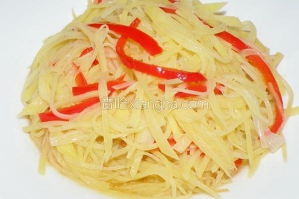 辣椒炒土豆丝